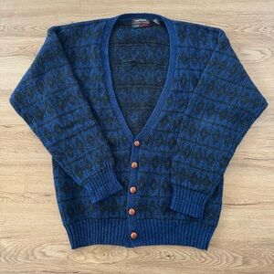Vintage 60’s Wool Cardigan Sweater